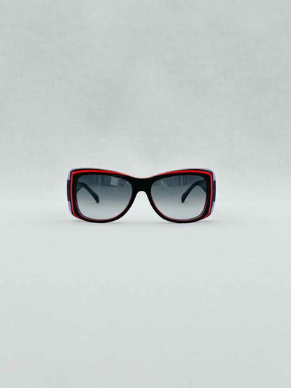 Pre - loved JUDITH LEIBER Black Sunglasses at Reems Closet