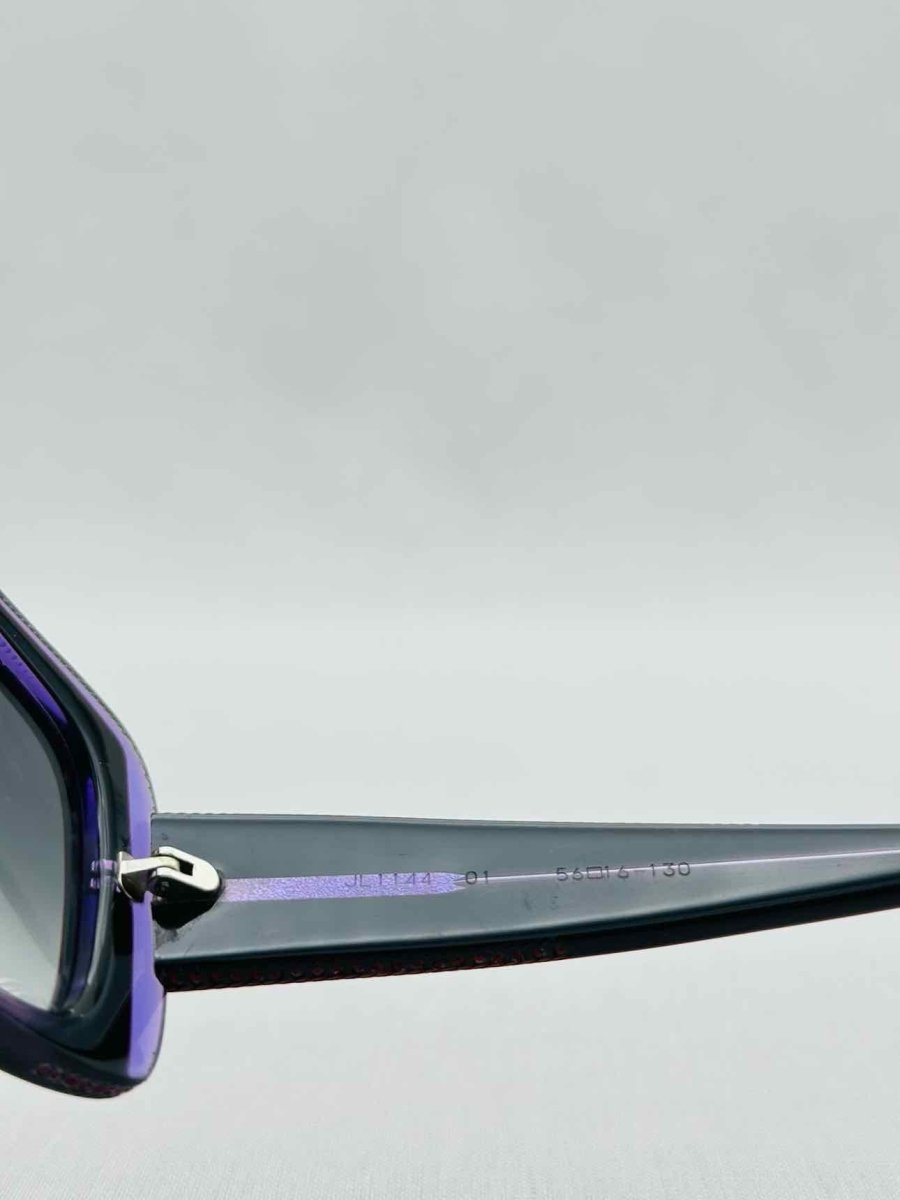 Pre - loved JUDITH LEIBER Black Sunglasses at Reems Closet