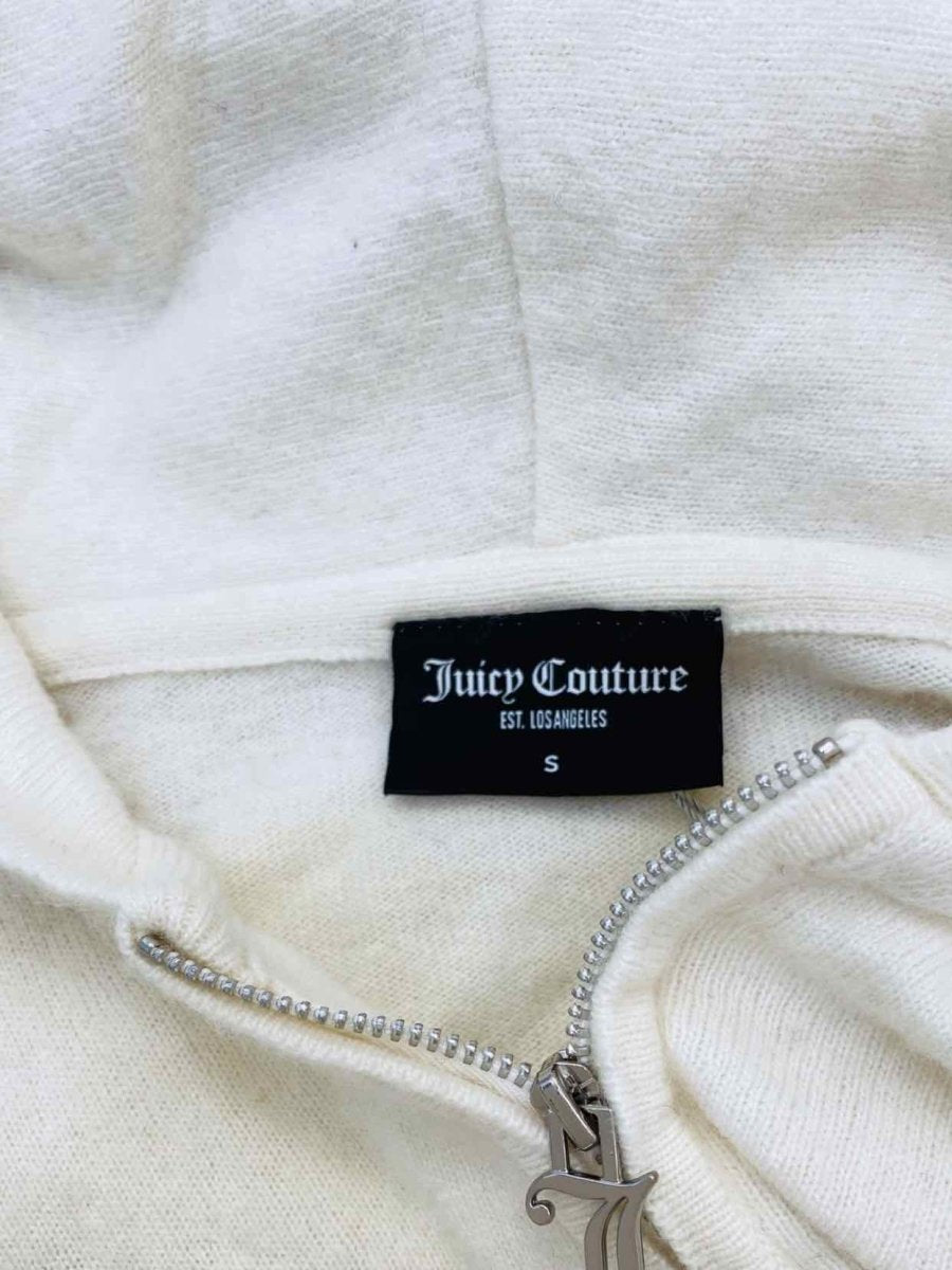 Pre - loved JUICY COUTURE Hoodie Off - white Tracksuit Set at Reems Closet