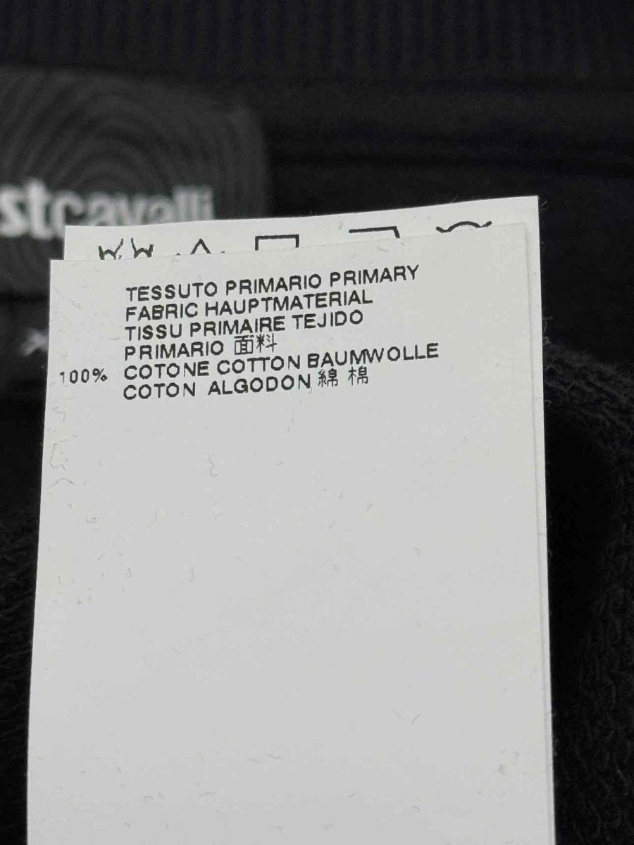 Pre - loved JUST CAVALLI Black Multicolor Size XXLarge Sweatshirt at Reems Closet