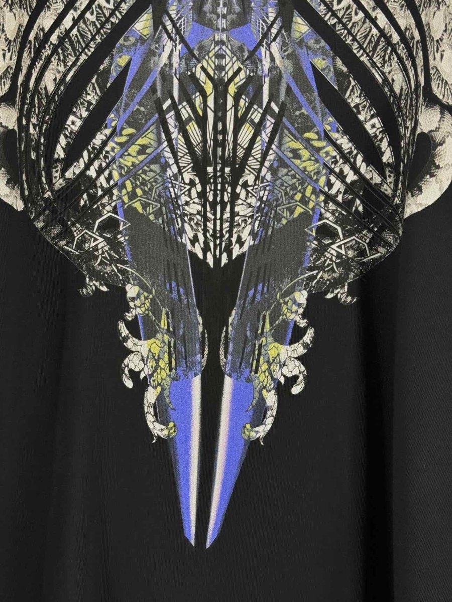 Pre - loved JUST CAVALLI Black Multicolor Size XXLarge Sweatshirt at Reems Closet