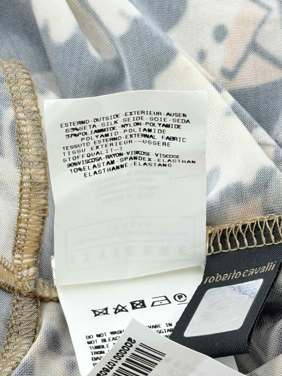 Pre - loved JUST CAVALLI Size US 6 Top & Skirt Outfit at Reems Closet