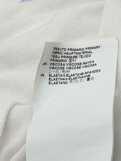 Pre-loved JUST CAVALLI White Multicolor Size Large T-shirt at Reems Closet