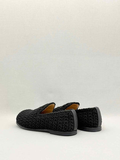 Pre - loved JW ANDERSON Crochet Black Size EU 38 Loafers at Reems Closet