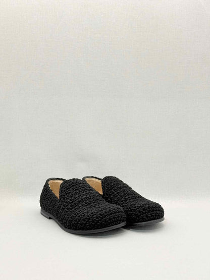 Pre - loved JW ANDERSON Crochet Black Size EU 38 Loafers at Reems Closet