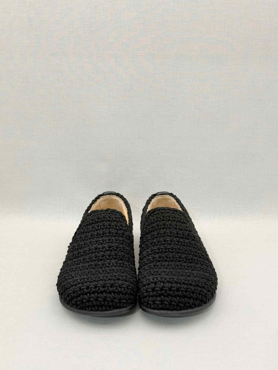 Pre - loved JW ANDERSON Crochet Black Size EU 38 Loafers at Reems Closet