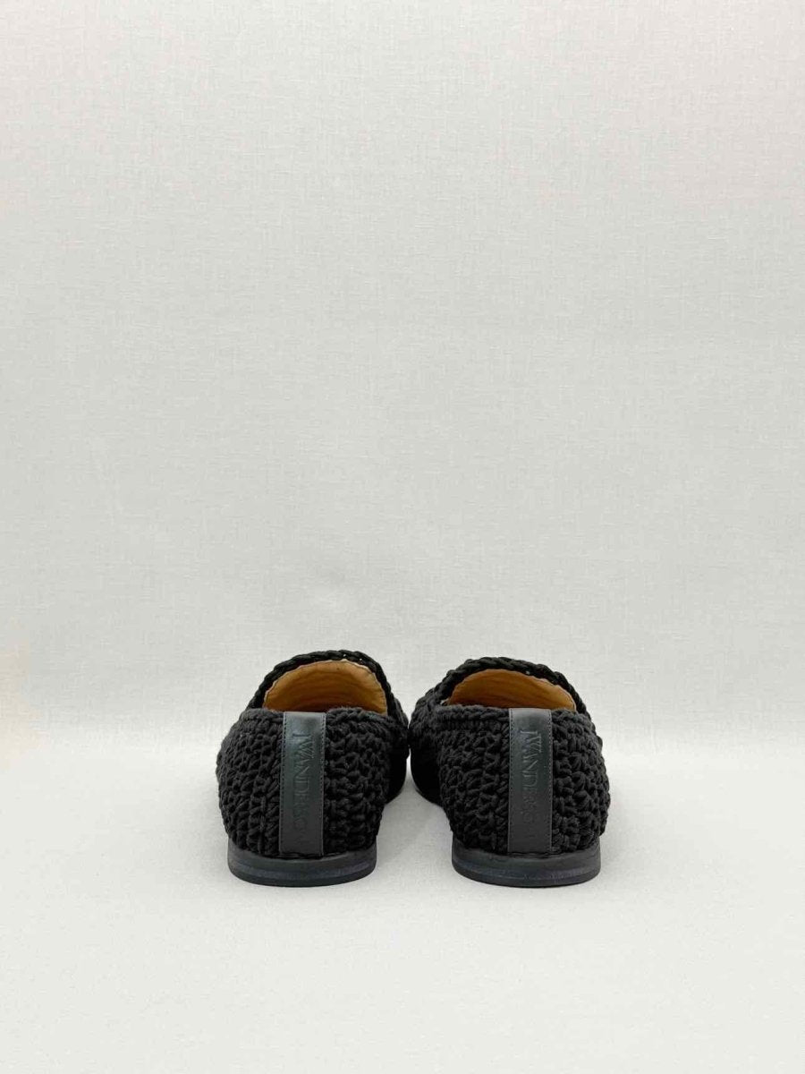 Pre - loved JW ANDERSON Crochet Black Size EU 38 Loafers at Reems Closet