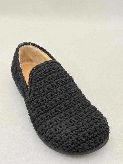 Pre - loved JW ANDERSON Crochet Black Size EU 38 Loafers at Reems Closet