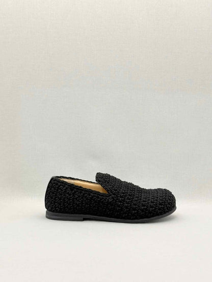Pre - loved JW ANDERSON Crochet Black Size EU 38 Loafers at Reems Closet