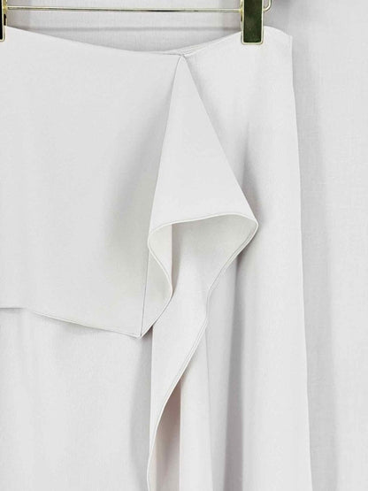 Pre - loved JW ANDERSON Grey Size US 4 Knee Length Skirt at Reems Closet