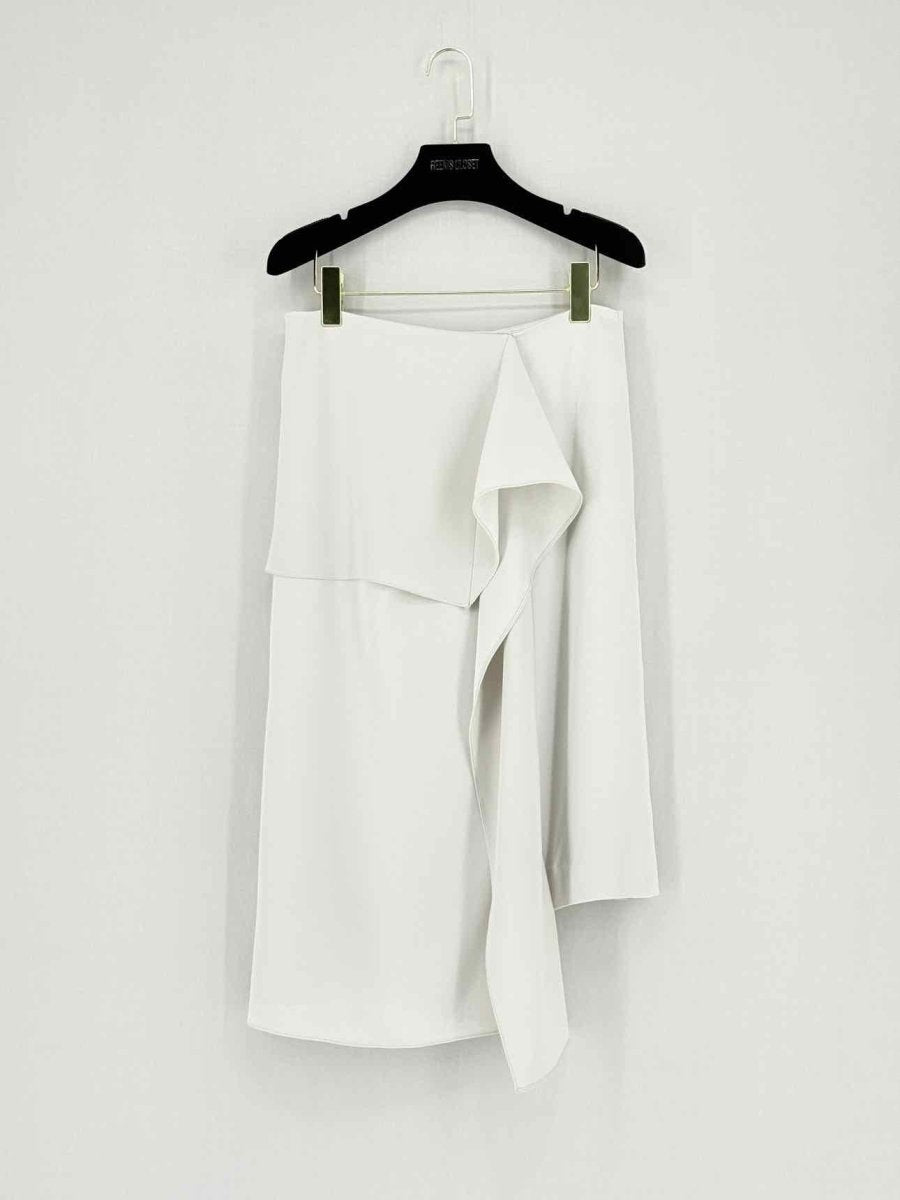 Pre - loved JW ANDERSON Grey Size US 4 Knee Length Skirt at Reems Closet