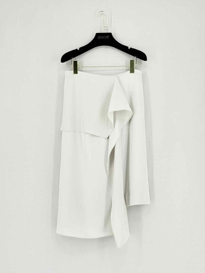 Pre - loved JW ANDERSON Grey Size US 4 Knee Length Skirt at Reems Closet