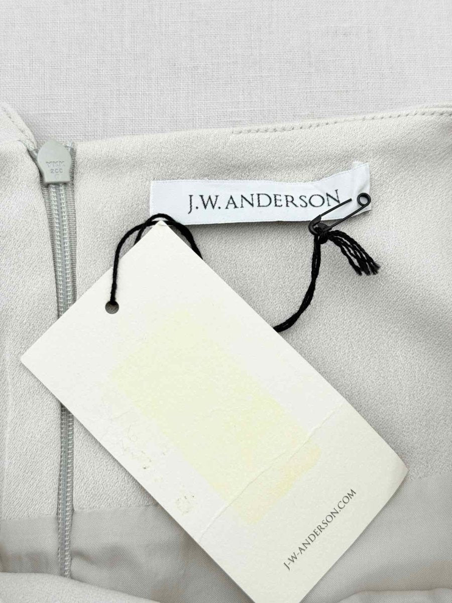 Pre - loved JW ANDERSON Grey Size US 4 Knee Length Skirt at Reems Closet