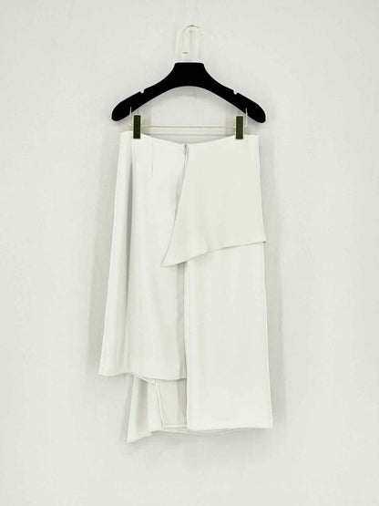 Pre - loved JW ANDERSON Grey Size US 4 Knee Length Skirt at Reems Closet