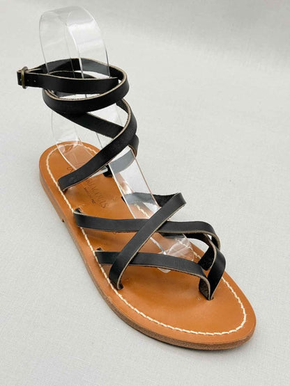 Pre - loved K JACQUES Black Size EU 39 Flats at Reems Closet