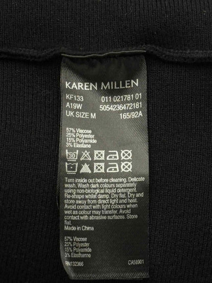 Pre - loved KAREN MILLEN Black Size Medium Midi Dress at Reems Closet