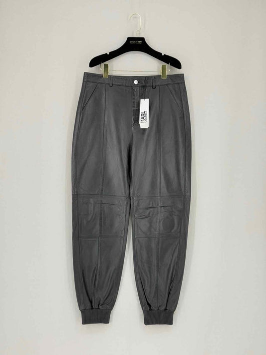 Pre - loved KARL LAGERFELD Black Size US 8 Pants at Reems Closet
