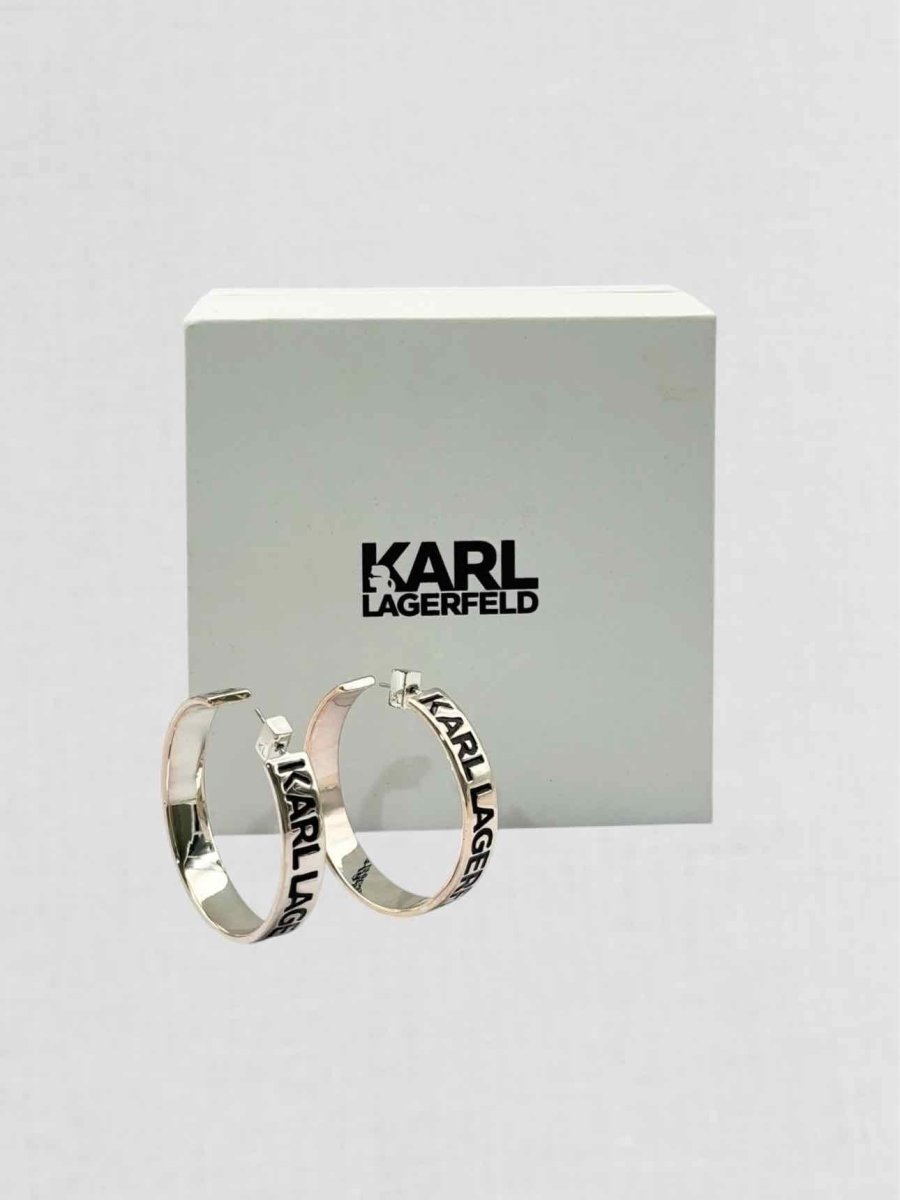 Pre - loved KARL LAGERFELD Fashion Earring at Reems Closet