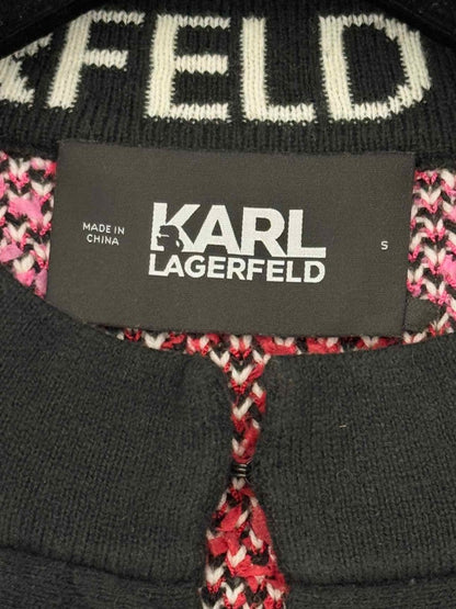 Pre-loved KARL LAGERFELD Pink Multicolor Size Small Jacket at Reems Closet