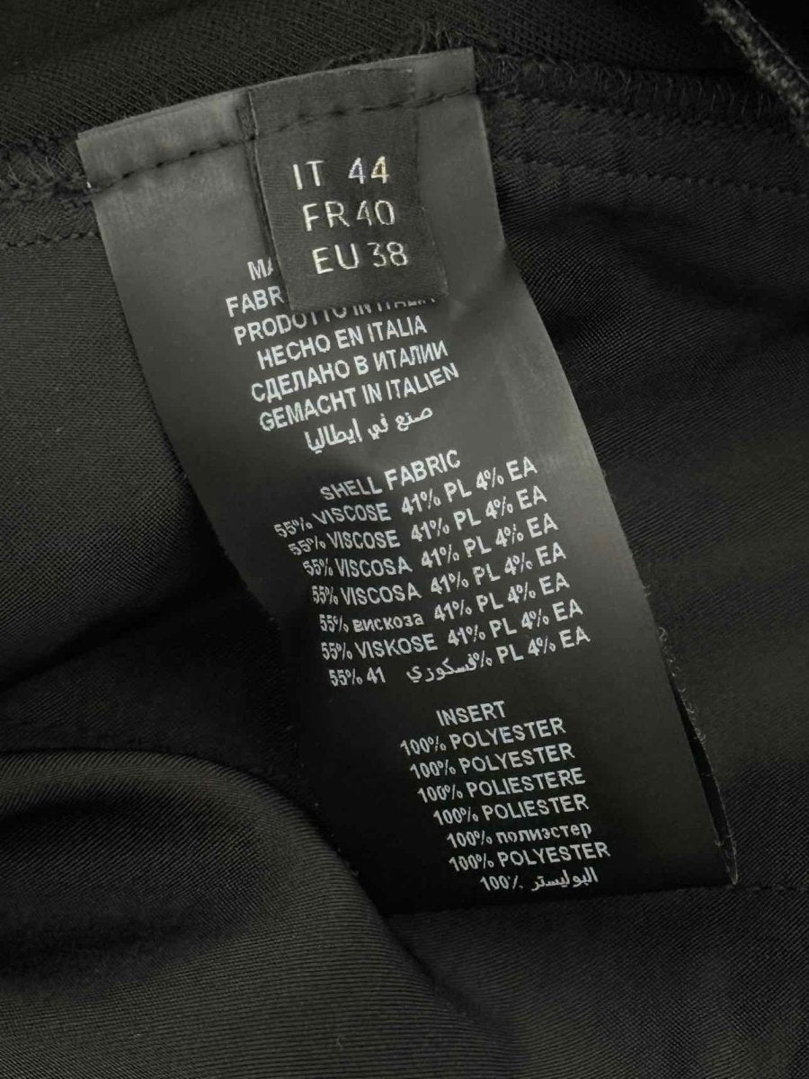 Pre-loved KARL LAGERFELD Tuxedo Black Size US 8 Pants at Reems Closet