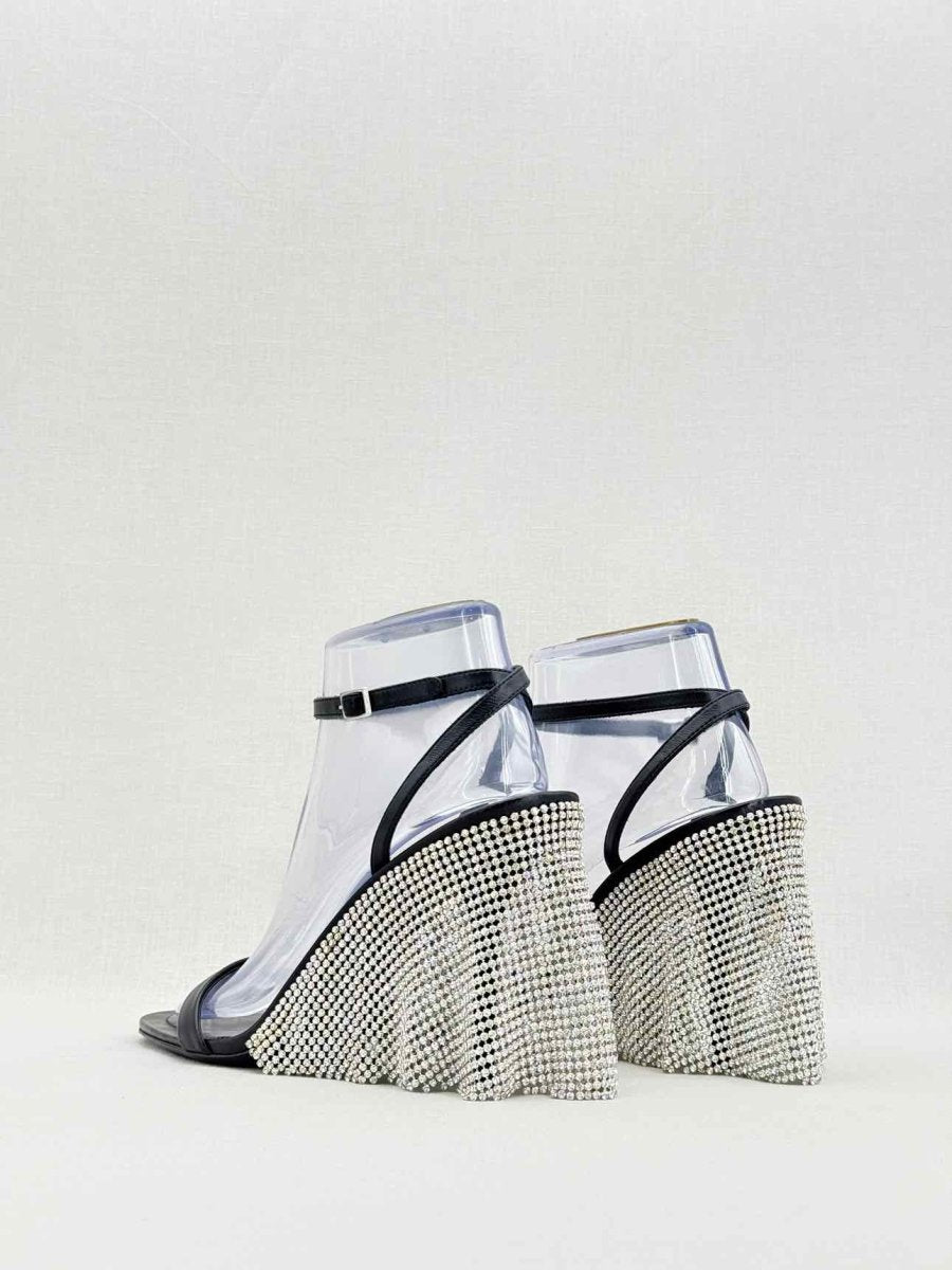 Pre - loved KATE CATE Black Size EU 40 Heeled Sandals at Reems Closet