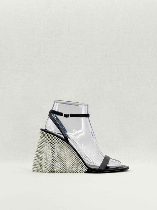 Pre - loved KATE CATE Black Size EU 40 Heeled Sandals at Reems Closet