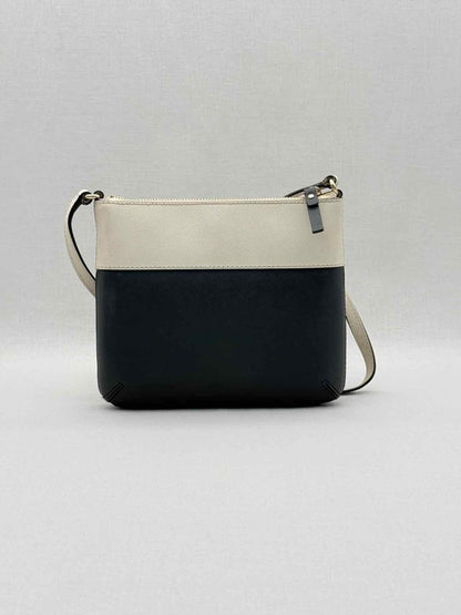 Pre - loved KATE SPADE Beige & Black Crossbody at Reems Closet