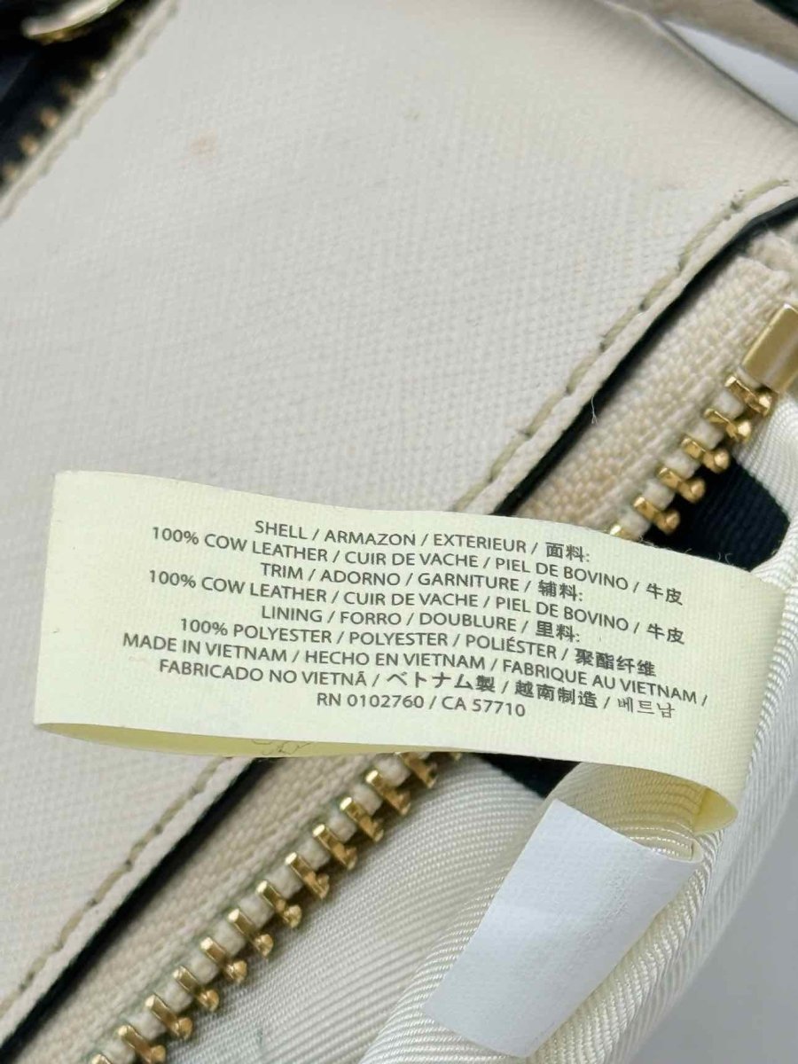 Pre - loved KATE SPADE Beige & Black Crossbody at Reems Closet