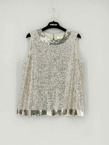 Pre - loved KATE SPADE Beige Size US 10 Top at Reems Closet