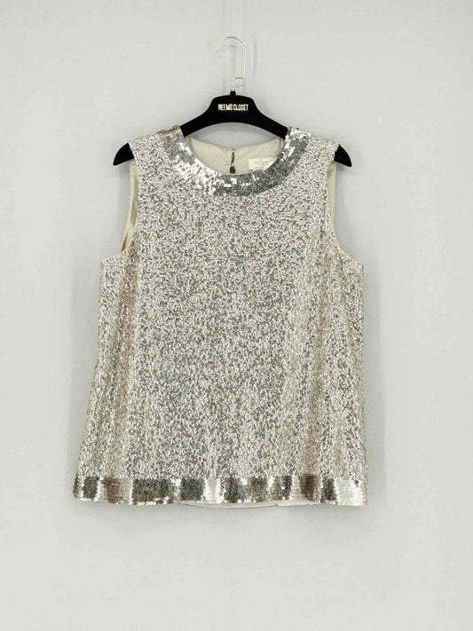 Pre - loved KATE SPADE Beige Size US 10 Top at Reems Closet