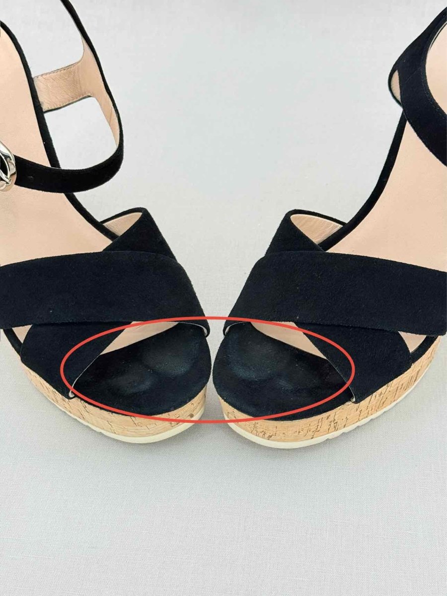 Pre - loved KATE SPADE Black Size EU 40 Heeled Sandals at Reems Closet