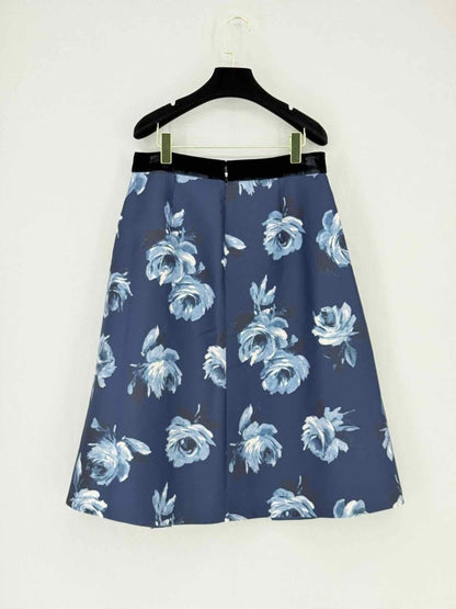 Pre - loved KATE SPADE Black w/ Grey Size US 10 Knee Length Skirt at Reems Closet