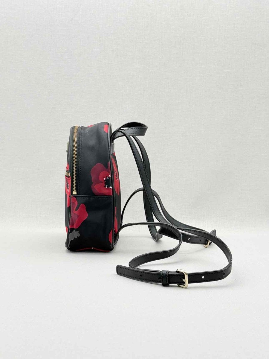 Pre - loved KATE SPADE Bradley Wilson Road Black Poppy Backpack at Reems Closet