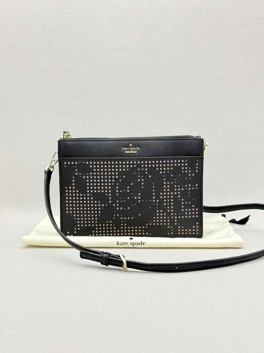 Pre-loved KATE SPADE Cameron Street Clarise Black Crossbody at Reems Closet