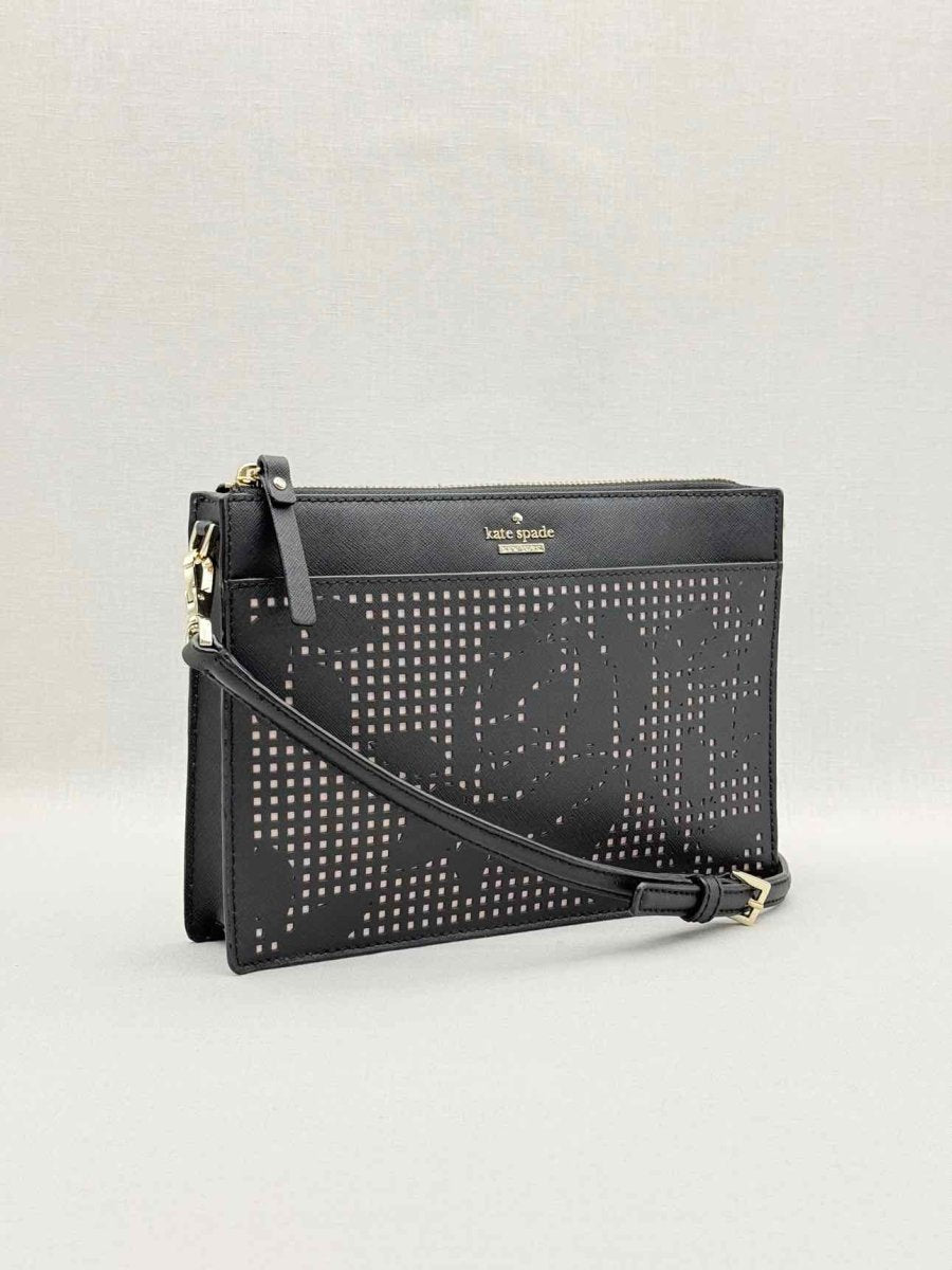 Pre-loved KATE SPADE Cameron Street Clarise Black Crossbody at Reems Closet