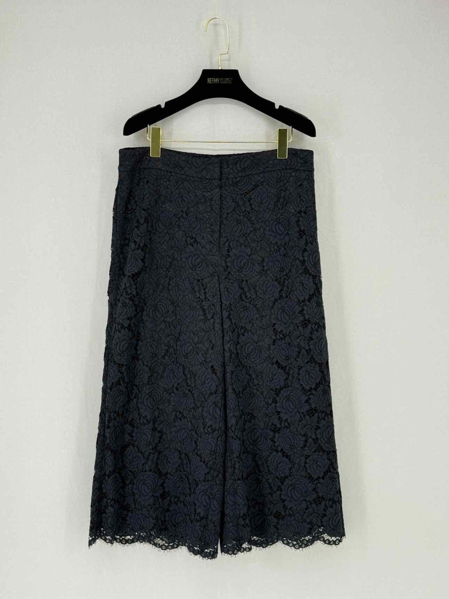 Pre - loved KATE SPADE Cropped Black Lace Size US 10 Pants at Reems Closet