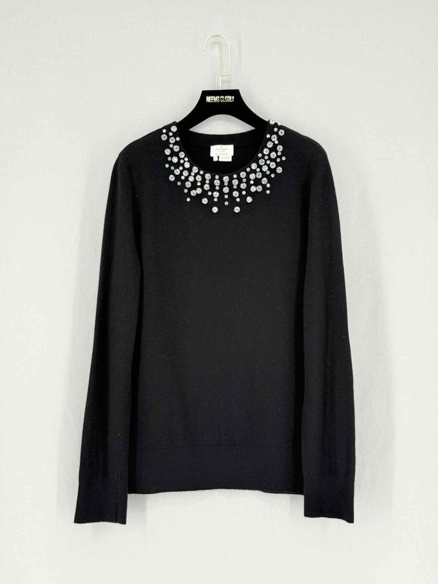 Pre - loved KATE SPADE Do Wonders Black Size Large Jumper at Reems Closet