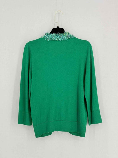 Pre - loved KATE SPADE Green Size Large Cardigan at Reems Closet