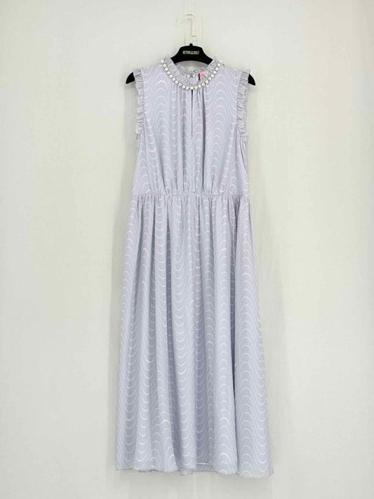 Pre - loved KATE SPADE Grey Size US 10 Knee Length Dress at Reems Closet