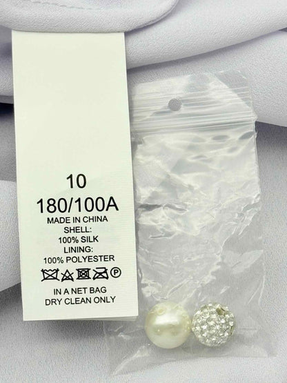 Pre - loved KATE SPADE Grey Size US 10 Knee Length Dress at Reems Closet