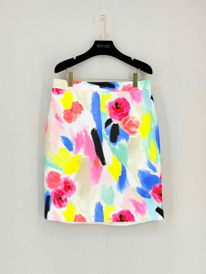 Pre - loved KATE SPADE Multicolor Size US 10 Knee Length Skirt at Reems Closet