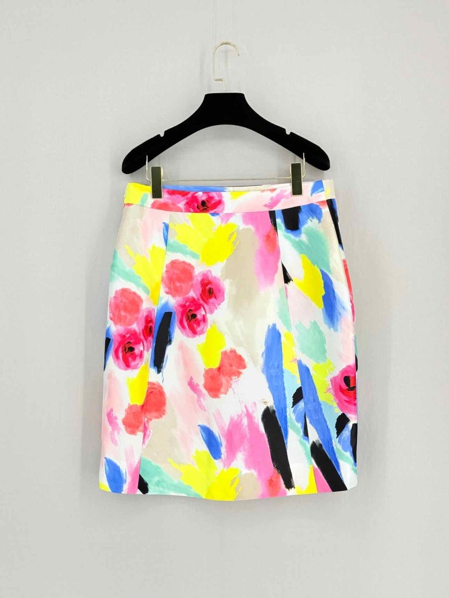 Pre - loved KATE SPADE Multicolor Size US 10 Knee Length Skirt at Reems Closet