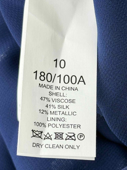 Pre - loved KATE SPADE Navy Blue Polka Dot Size US 10 Jumpsuit at Reems Closet