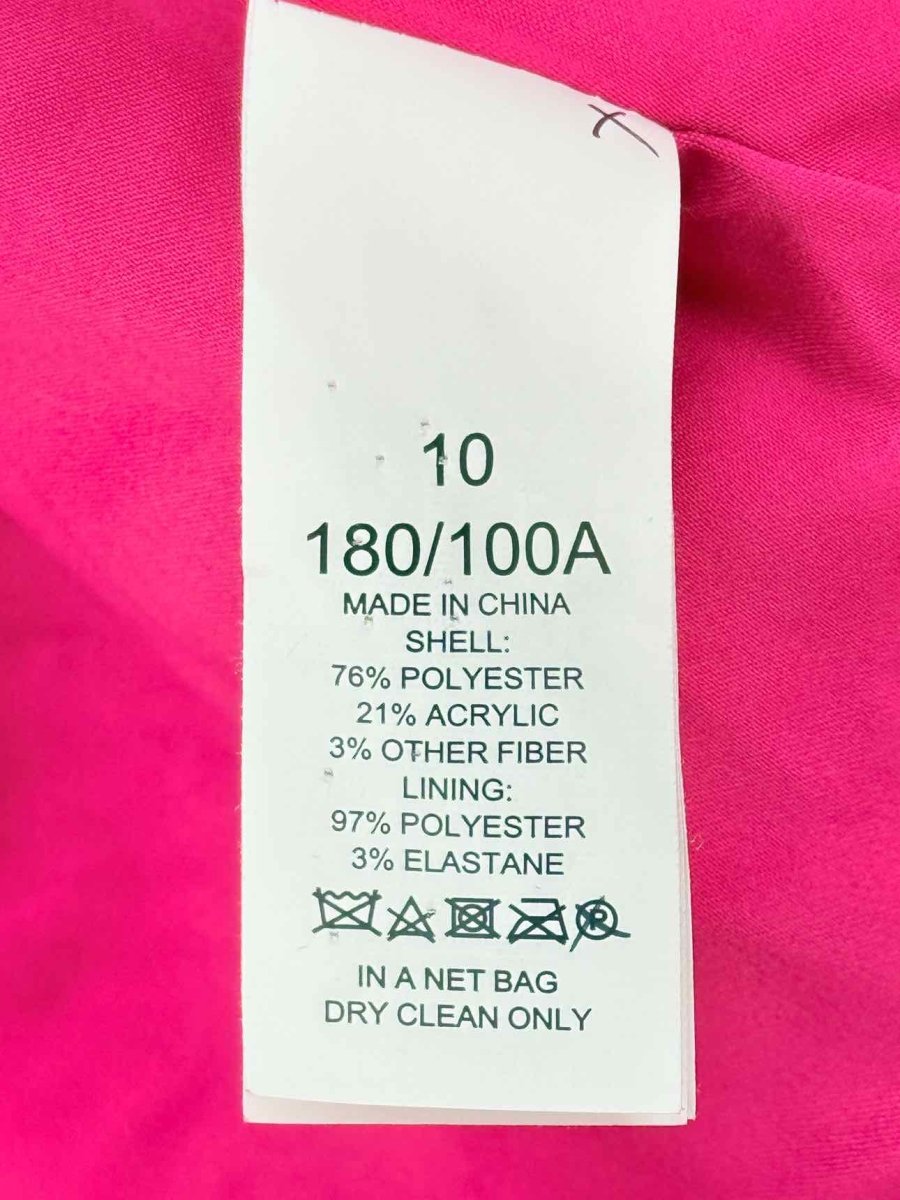 Pre - loved KATE SPADE Pink Tweed Size US 10 Jacket at Reems Closet