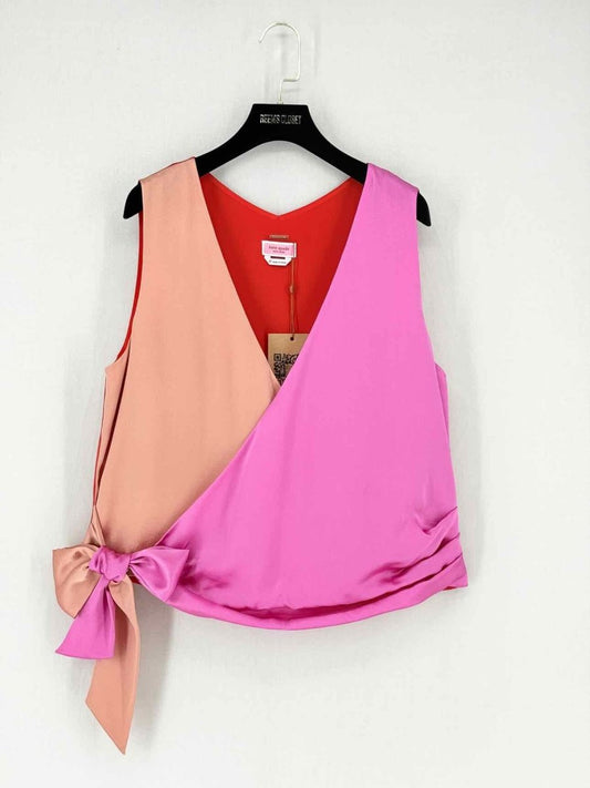 Pre - loved KATE SPADE Red Multicolor Size US 10 Top at Reems Closet
