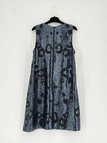 Pre - loved KATE SPADE Wild Ones Blue Size Large Short Dress at Reems Closet