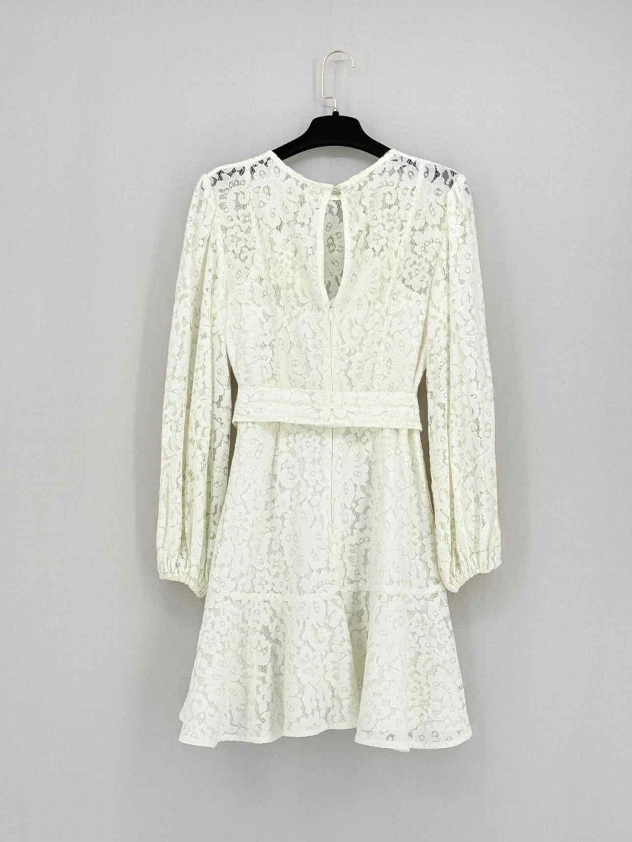 Pre - loved KEEPSAKE Cream Lace Size XSmall Short Dress at Reems Closet