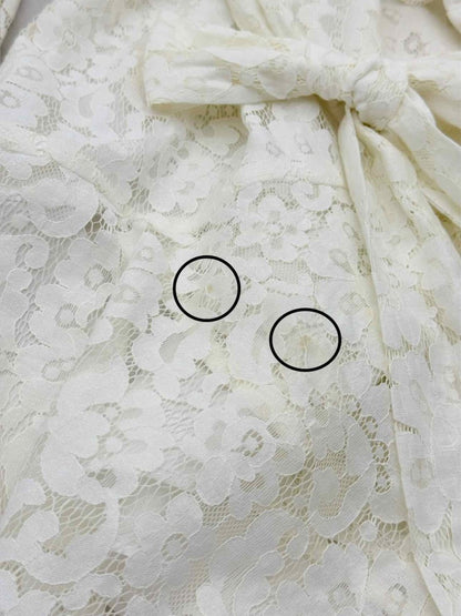Pre - loved KEEPSAKE Cream Lace Size XSmall Short Dress at Reems Closet