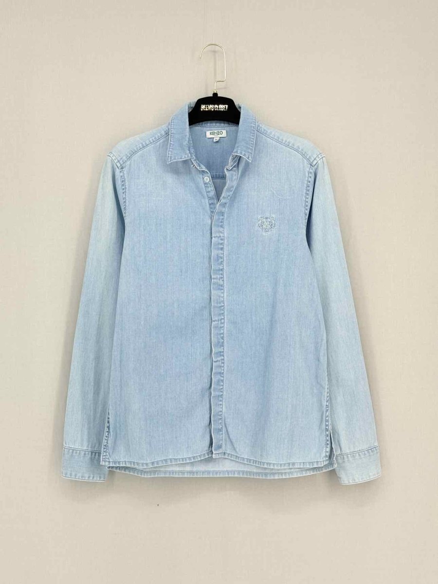 Pre - loved KENZO Denim Size US 4 Shirt at Reems Closet