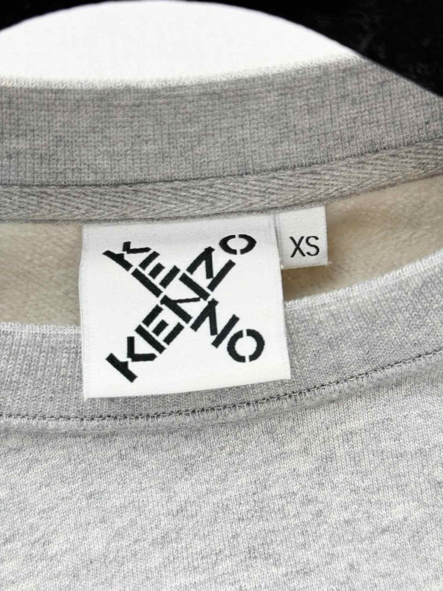 Pre - loved KENZO Grey Print Size XSmall Sweatshirt at Reems Closet